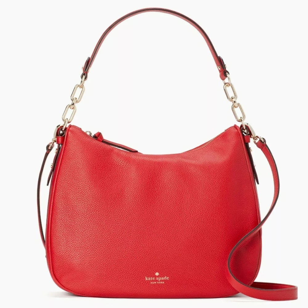 ♠️Kate Spade Hot Chili Color Hobo Bag